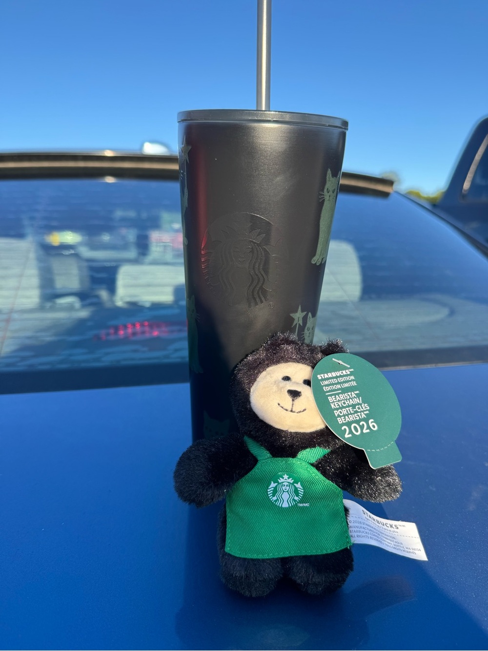 Starbucks black cat Halloween bundle